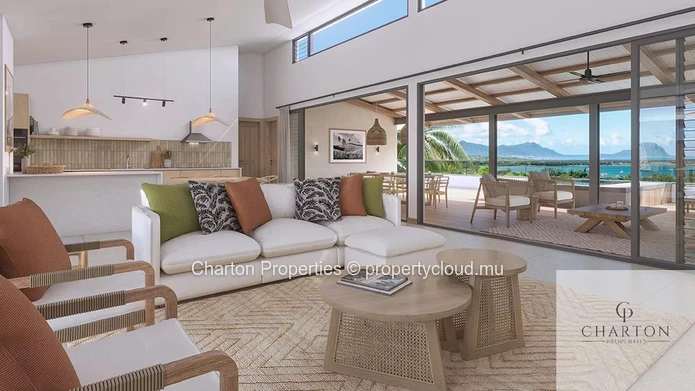 Villa de plain-pied 4 chambres - Une adresse d’exception face au morne