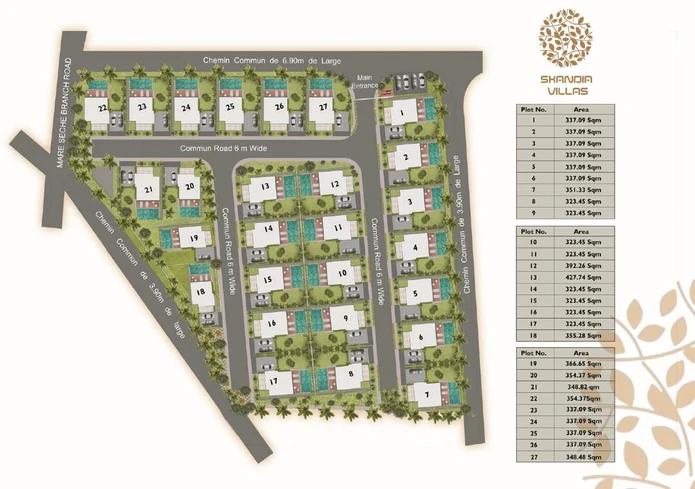 Land for Sale in a Prestigious Gated Community