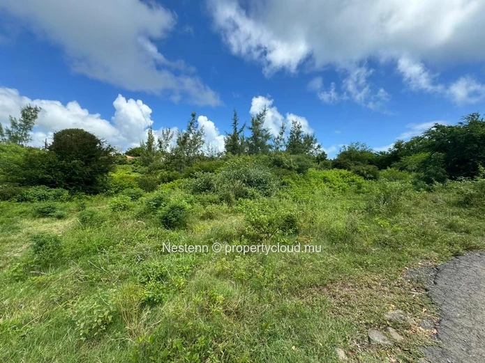 Terrain agricole en bord de mer de 5813 m² 