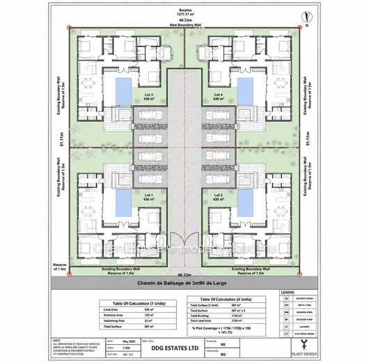 Local Market - 3-bedroom villa for sale - 2 bathrooms - private pool - Péreybère - delivery December 2026