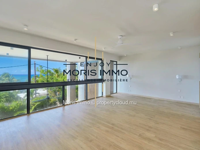 Exceptional sea view duplex apartment for sale in Pointe aux Canonniers