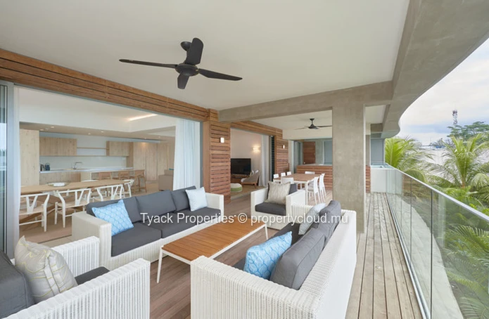 Appartement avec accès exceptionnel au lagon