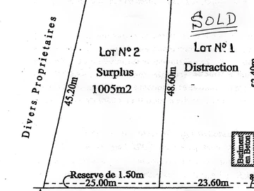 Land for sale - ROCHE NOIRES