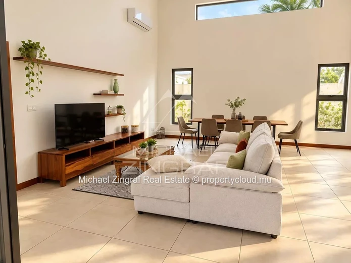 3-Bedroom Villa with Private Pool in Secure Estate – Pereybere