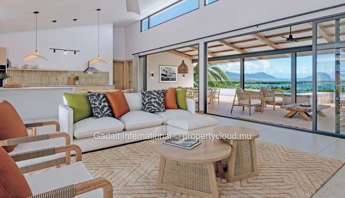 Blue Vista V1 : villa de prestige sur 2534m² avec piscine privée à Rivière Noire