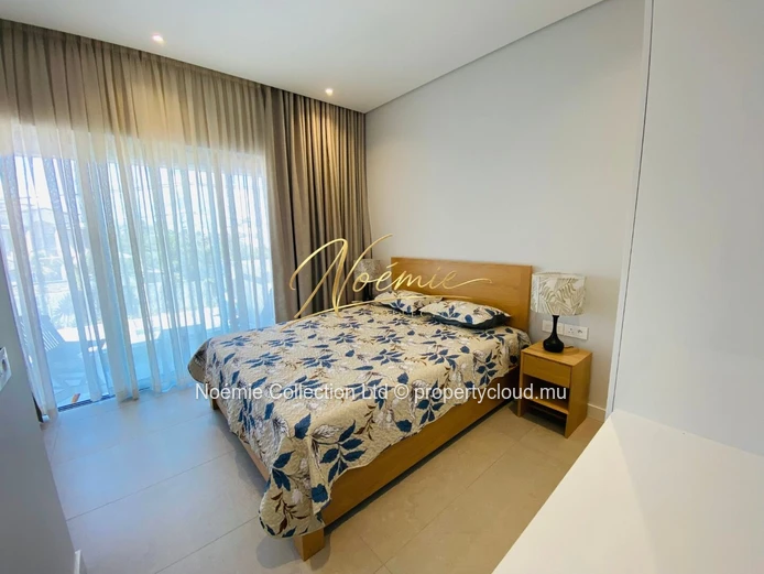 Furnished 2-Bedroom Apartment for Rent in Pereybere with Pool