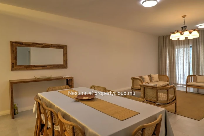 Furnished 3-bedroom apartment in a secured residence 
