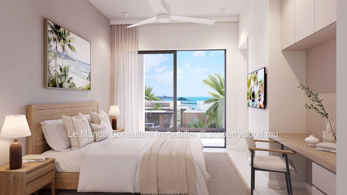 Townhouse 3 chambres avec piscine privée à vendre à Haute Rive