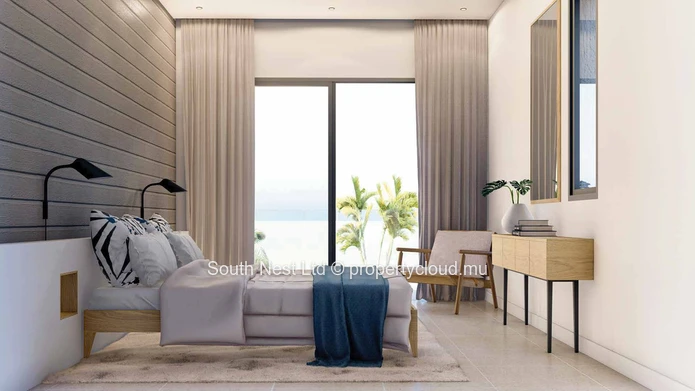 Penthouse prestigieux de 3 chambres avec vue panoramique sur la mer