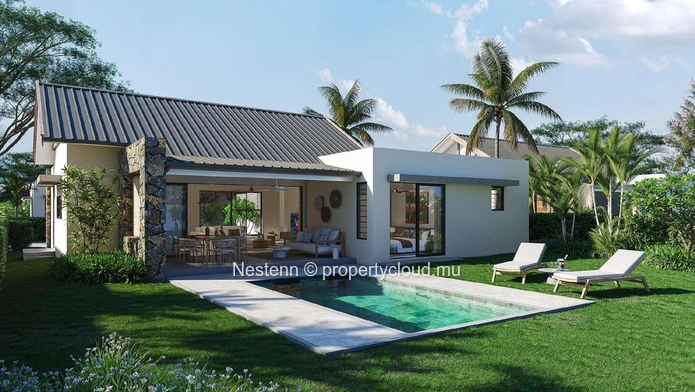 Contemporary 3-Bedroom Villa with Private Pool | Anahita Beau Champ