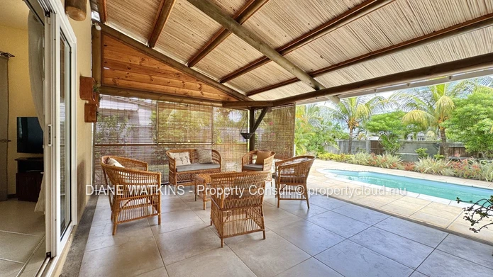 Art de vivre tropical avec piscine privée à louer au cœur de Tamarin
