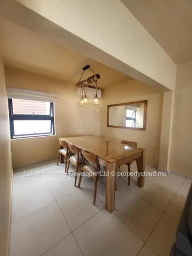 3-bedroom house with swimming pool for rent in Pointe aux Canonniers.