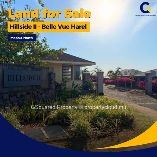 A superb 1,151 m² residential plot, Hillside II, Mapou