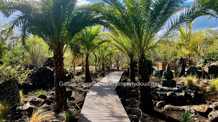 Villa de luxe rénovée à Tamarina – Près d'un hectare de jardin tropical et piscine privée