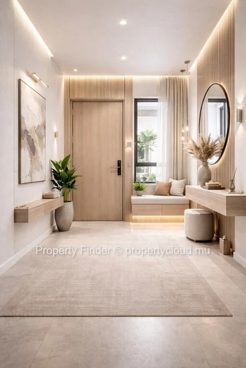 Appartements de luxe 3 chambres en vente sur plan sur la côte ouest de l'Île Maurice
