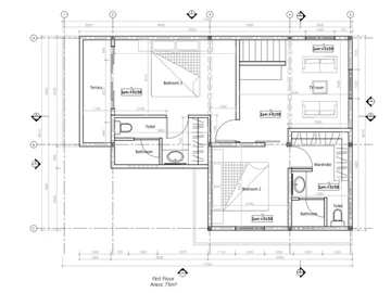 Villa de 3 Chambres