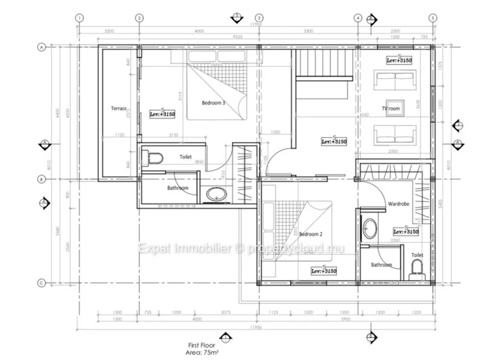 Marché Local Uniquement – Villa Neuve 3 Chambres En Suite Avec Piscine À Grand Gaube