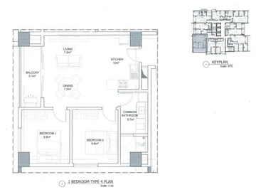 Appartement de 2 Chambres
