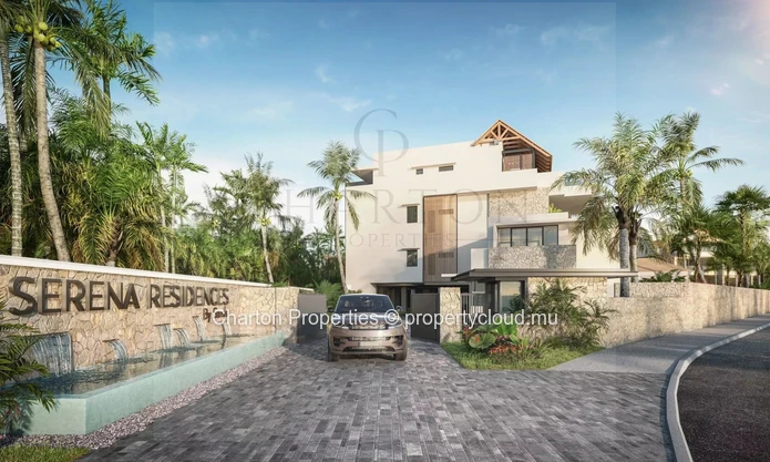 Penthouse de 3 chambres avec piscine privative et vues panoramiques sur le lagon et le Morne