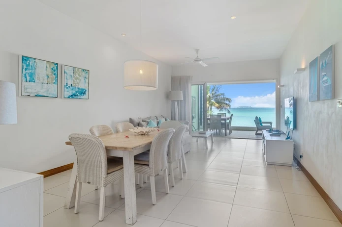 Cap Malheureux - Appartement de 3 chambres avec piscine commune et vue mer