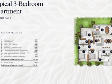 3 Bedroom Apartment