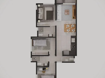 3 Bedroom Apartment