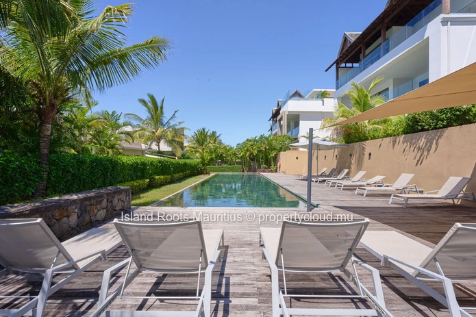3-Bedroom En-Suite Apartment for Rent in a Secure Resort in Grand Gaube.