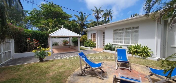 Beachfront Furnished Duplex For Sale In Grand Gaube