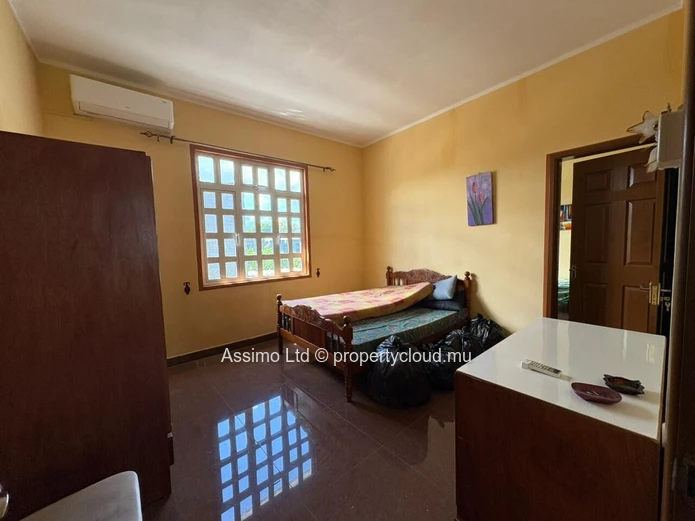 Top floor of a house, 2 bedrooms for rent in Trou aux Biches