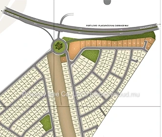 11.42P Fairview Residential land: No neighbours at the back of plot.