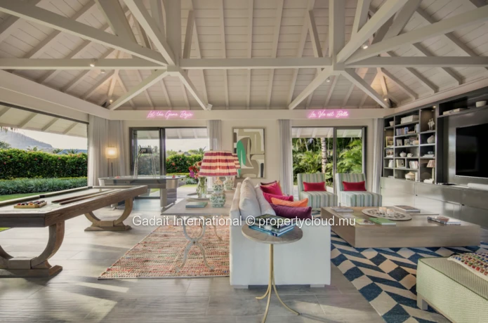 Résidence de Prestige à Louer : 6 Suites, Vue Golf et Piscine de 25m | Anahita, Île Maurice