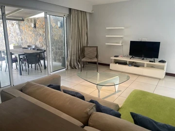 "Beachfront Paradise with Private Pool in Pointe aux Biches - Fully Furnished 3BR House for Rent at Rs 90,000"