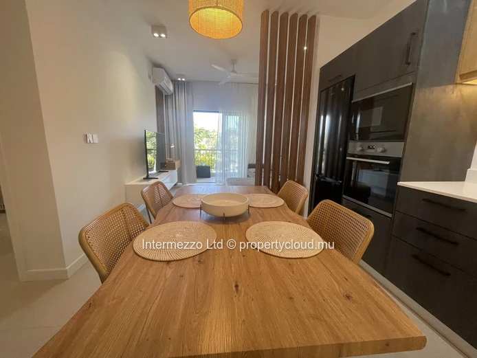 Appartement meublé 2 chambres à louer – Beau Plan Smart City – Rs 59 000/mois