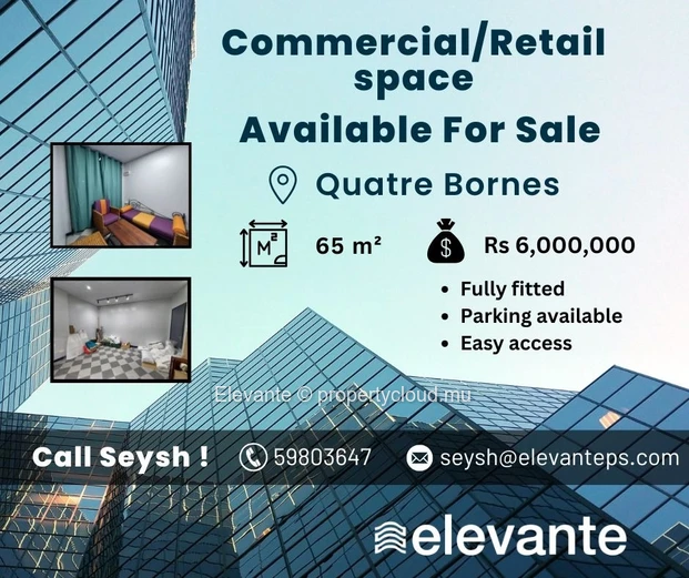 Commercial Space for Sale in Quatre Bornes