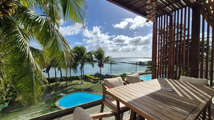 For Rent (Long Term) – Modern Beachfront Apartment In Trou Aux Biches