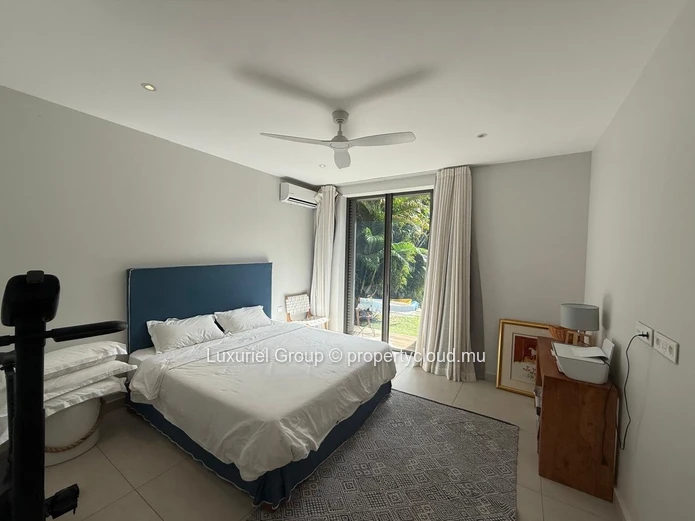 Contemporary Villa with Private Pool for Long-Term Rent in Grand Baie