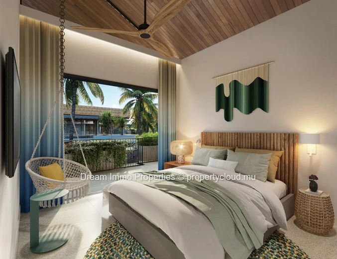 Luxury Penthouse With Beach Access & 5* Hotel Services In Flic En Flac – Mauritius 