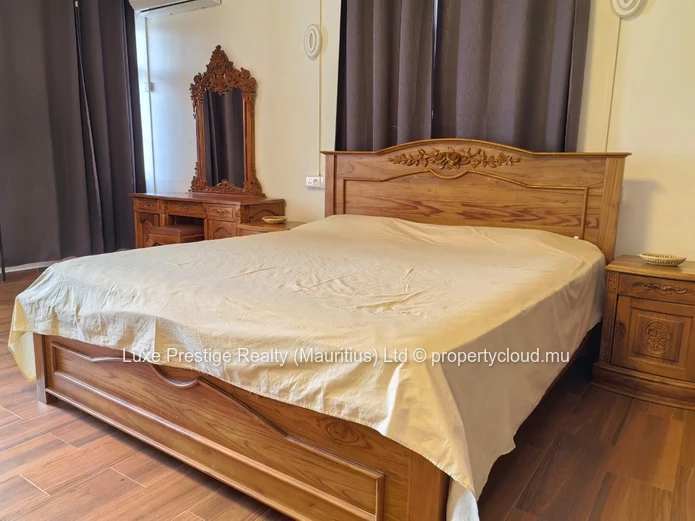 Fully Furnished 3-Bedroom Apartment for Rent in Trou aux Biches | Front & Back Terraces &  Parking