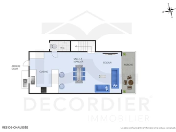 Maison de 3 Chambres