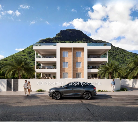 Penthouse spacieux avec vue sur mer