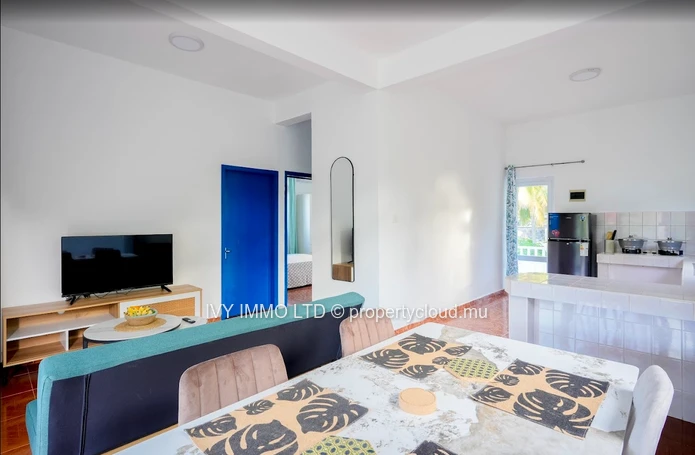 Charmant appartement de 2 chambres à louer à Grand Gaube – Eau et électricité incluses