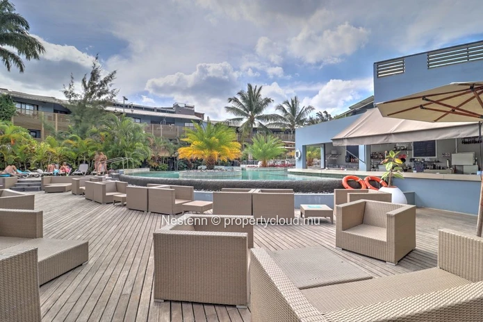 Studio Meuble a Trou aux Biches, a pied de la plage