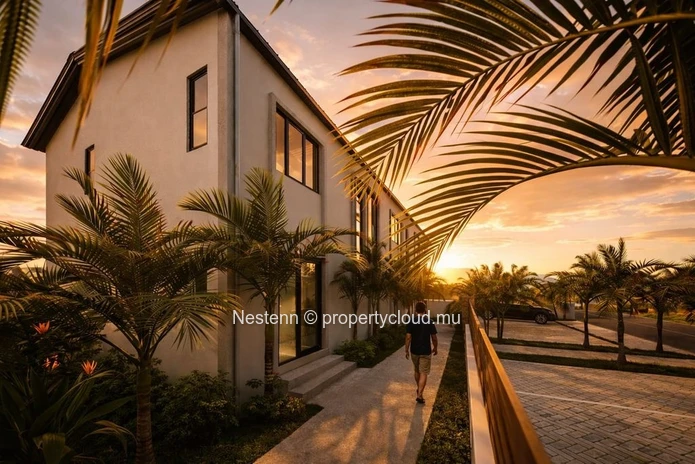 Duplex neuf de 2 chambres