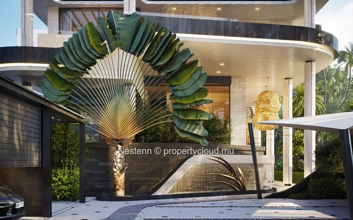 1er étage + mezzanine – Vue sur la mer