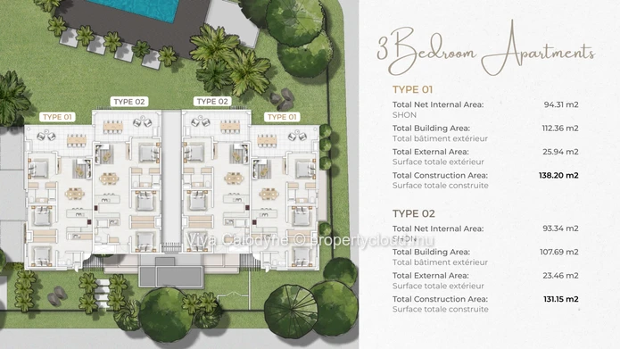 3 Bedroom Apartment - Type 2