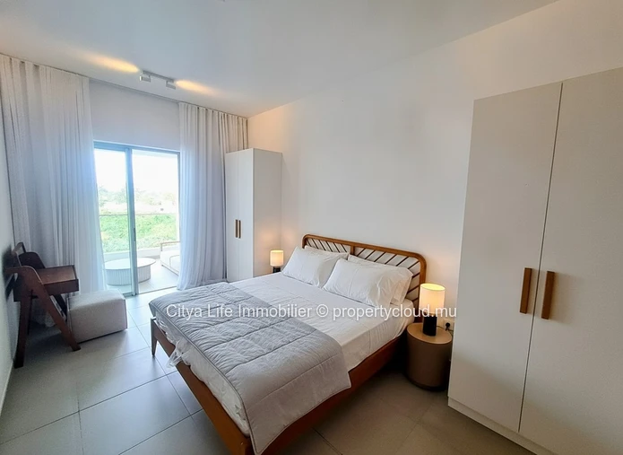 Appartement meublé 3 chambres avec piscine à louer à Péreybère