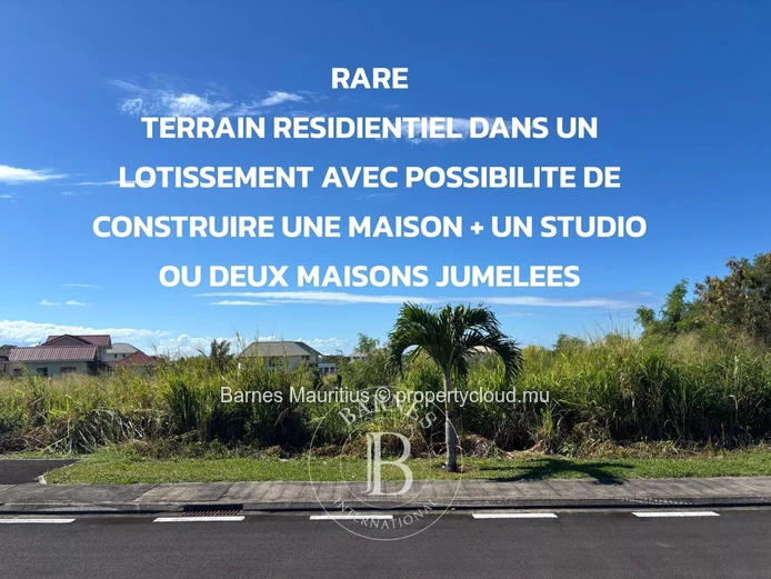 BEAU VALLON - Terrain Résidentiel - 912 m2