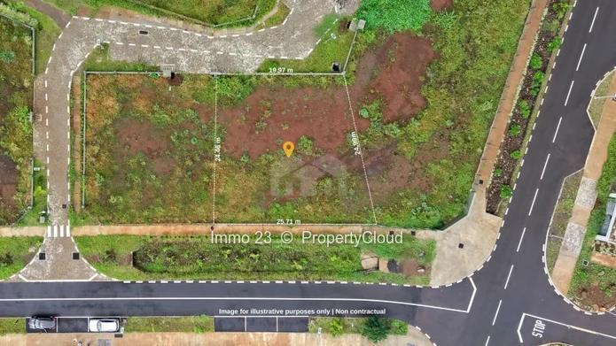 Residential Land - 555.4m2 - Flic en Flac - Ref. TE98775VE