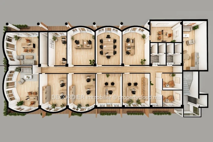 À Vendre — Locaux Commerciaux & Bureaux À Flic-En-Flac