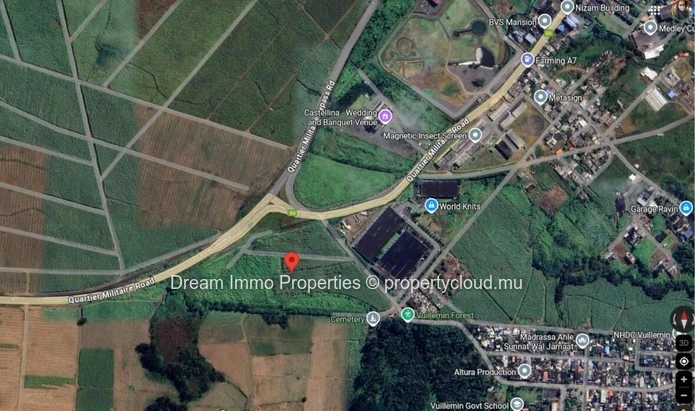 Spacieux Terrains Agricoles A Vuillemin, Moka – Ile Maurice